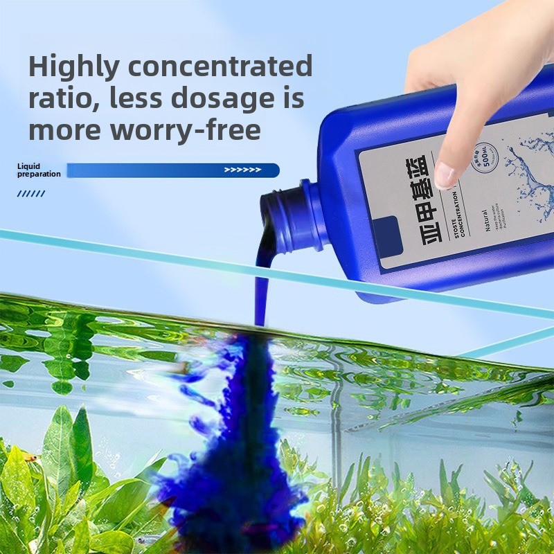 Marine Aquarium Bacteria - 200 ml/500 ml blaues Methylenkonzentrat für