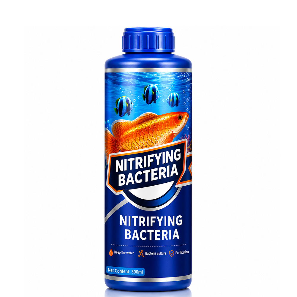 Marine Aquarium Bacteria - Aquariumbehandlung, Wasserklärer, Nitrifizierende Bakterien, Ammoniakentferner für