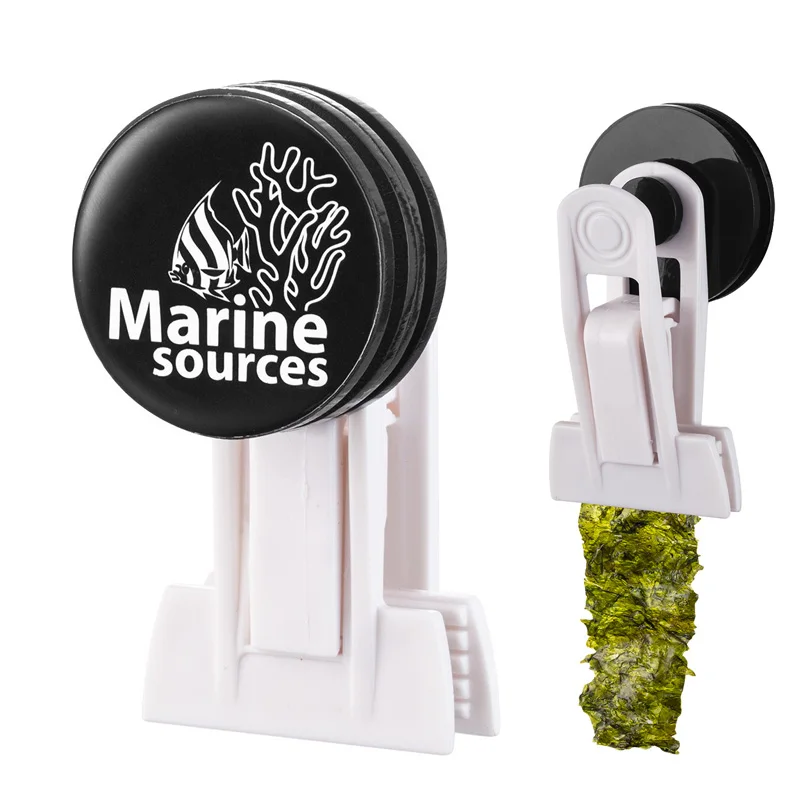 Aquarium Marine Fishes - Marine Sources Starke magnetische Algen-Fütterungsklemme für