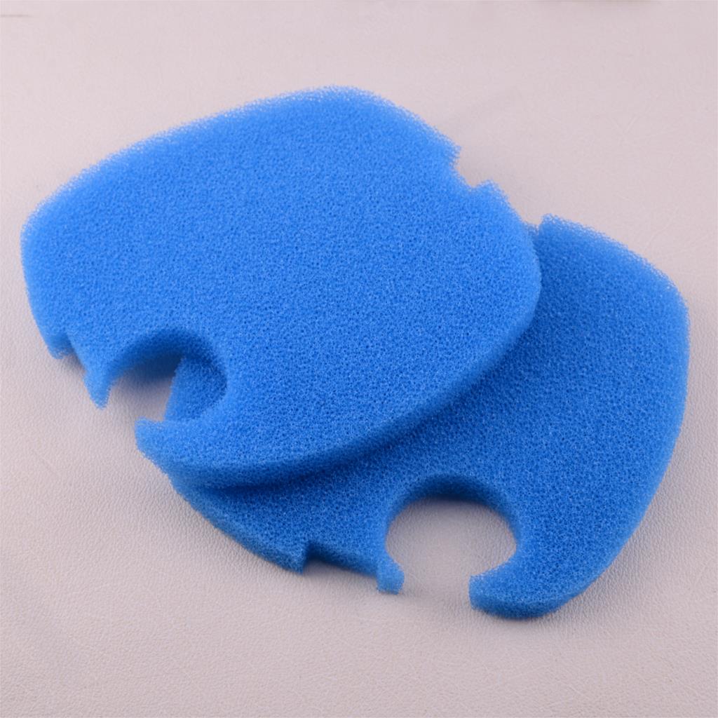Marine Aquarium Return Pump - LETAOSK 2Pcs Blau Aquarium Filter Pad