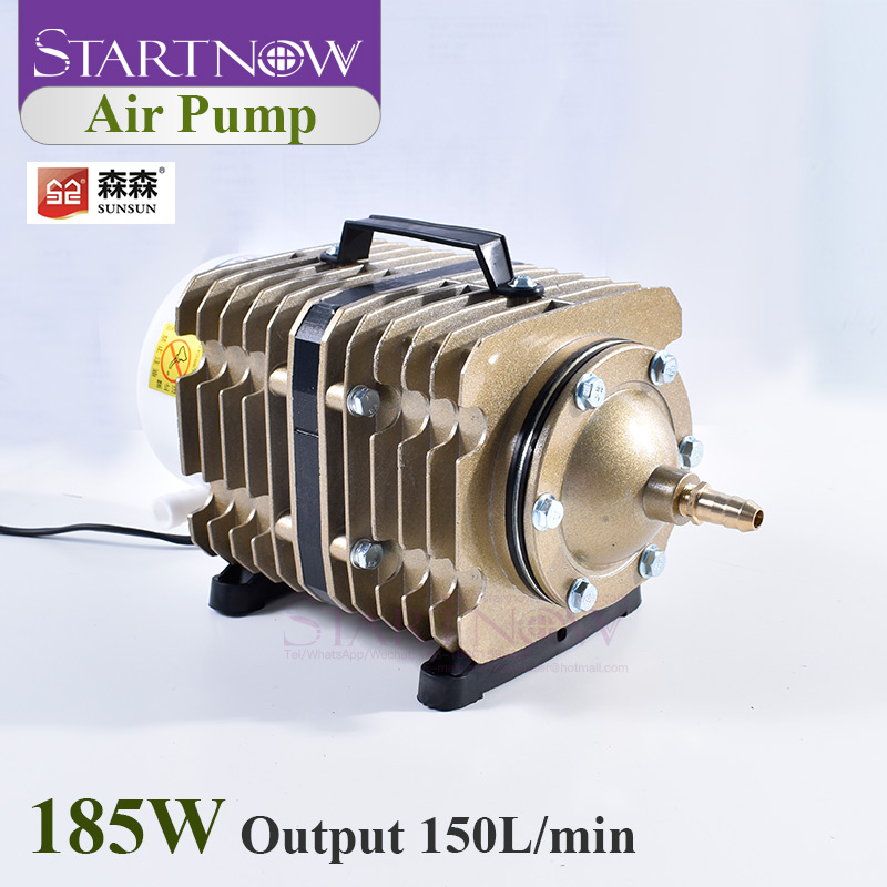 Marine Aquarium Return Pump - 220V 185W 150L/min Elektrischer Magnetluftkompressor SUNSUN