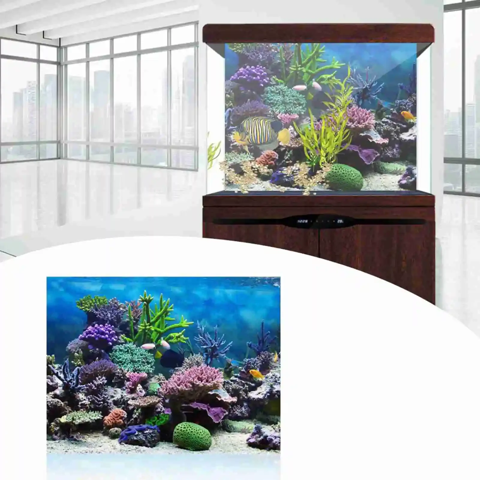 3d Aquarium Landschaft Poster  – Marine Aquarium Glue Bewertung und Preis
