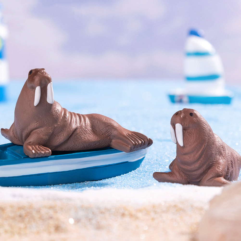 2 Stück Mini Walross-Figuren a – Marine Aquarium & Regional Centre Photos Bewertung und Preis